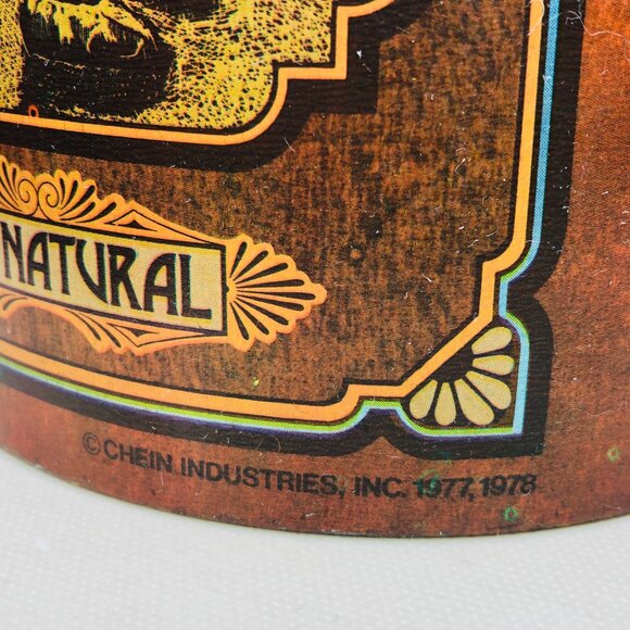 Vintage CHEINCO Homestead All Natural Cookies Tin Jar: 70s Kitchen Decor - Picture 4 of 12
